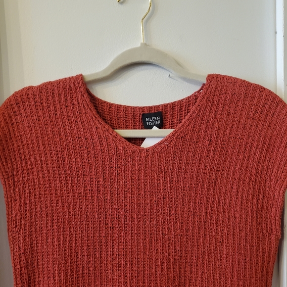 Eileen Fisher knit sleeveless top - Picture 2 of 6